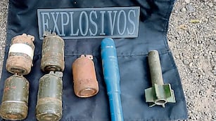 La Policía de Córdoba es la encargada de secuestrar y detonar los proyectiles encontrados.
