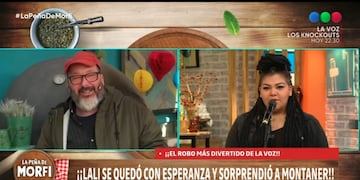 Esperanza Careri se presentó en "La Peña del Morfi"
