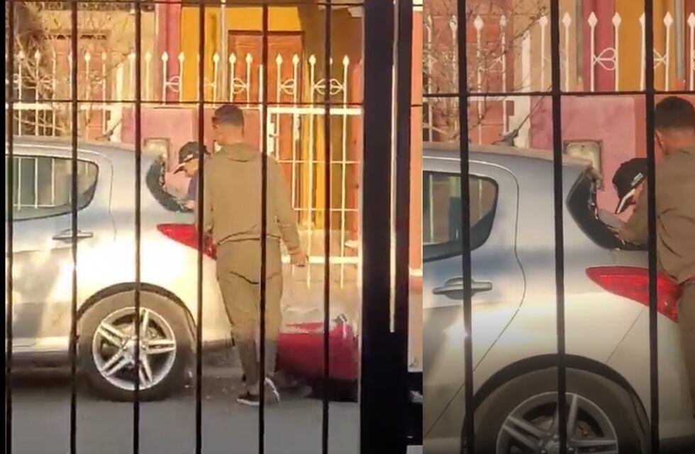 Se entregaron los delincuentes que reventaron una luneta y fueron filmados por vecinos de Córdoba