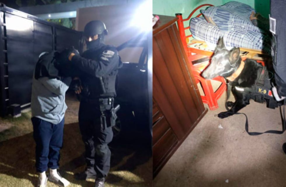 Córdoba: enterraba droga en el patio de su casa, fue descubierto y lo encarcelaron
