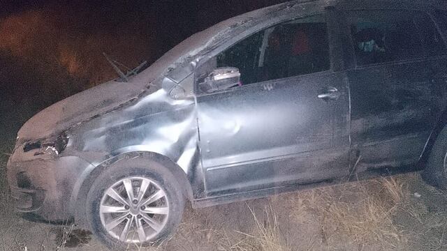 El vuelco de la familia pampeana se produjo en la ruta 188.