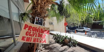 El reclamo en las calles de Villa María, por la muerte de Emi y el pedido de justicia.