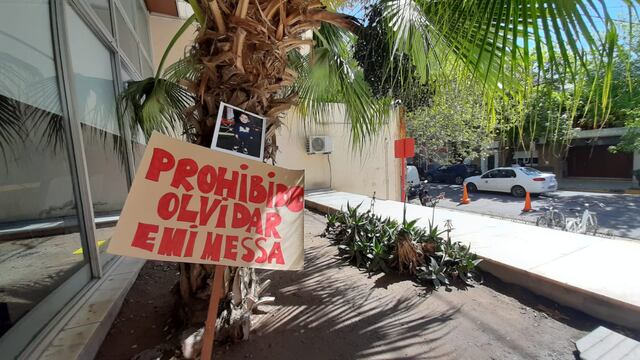 El reclamo en las calles de Villa María, por la muerte de Emi y el pedido de justicia.