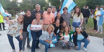 JUNTOS cerró su campaña en la Plaza San Martín