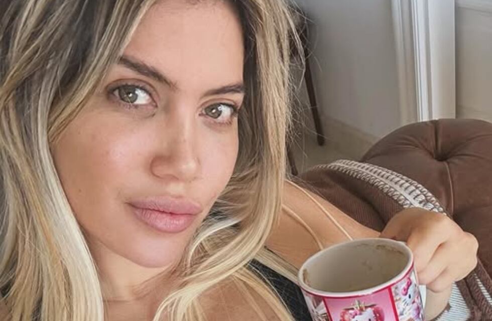 Wanda Nara posó en ropa deportiva, mostró su nuevo retoque estético y se llevó el piropo de L-Gante