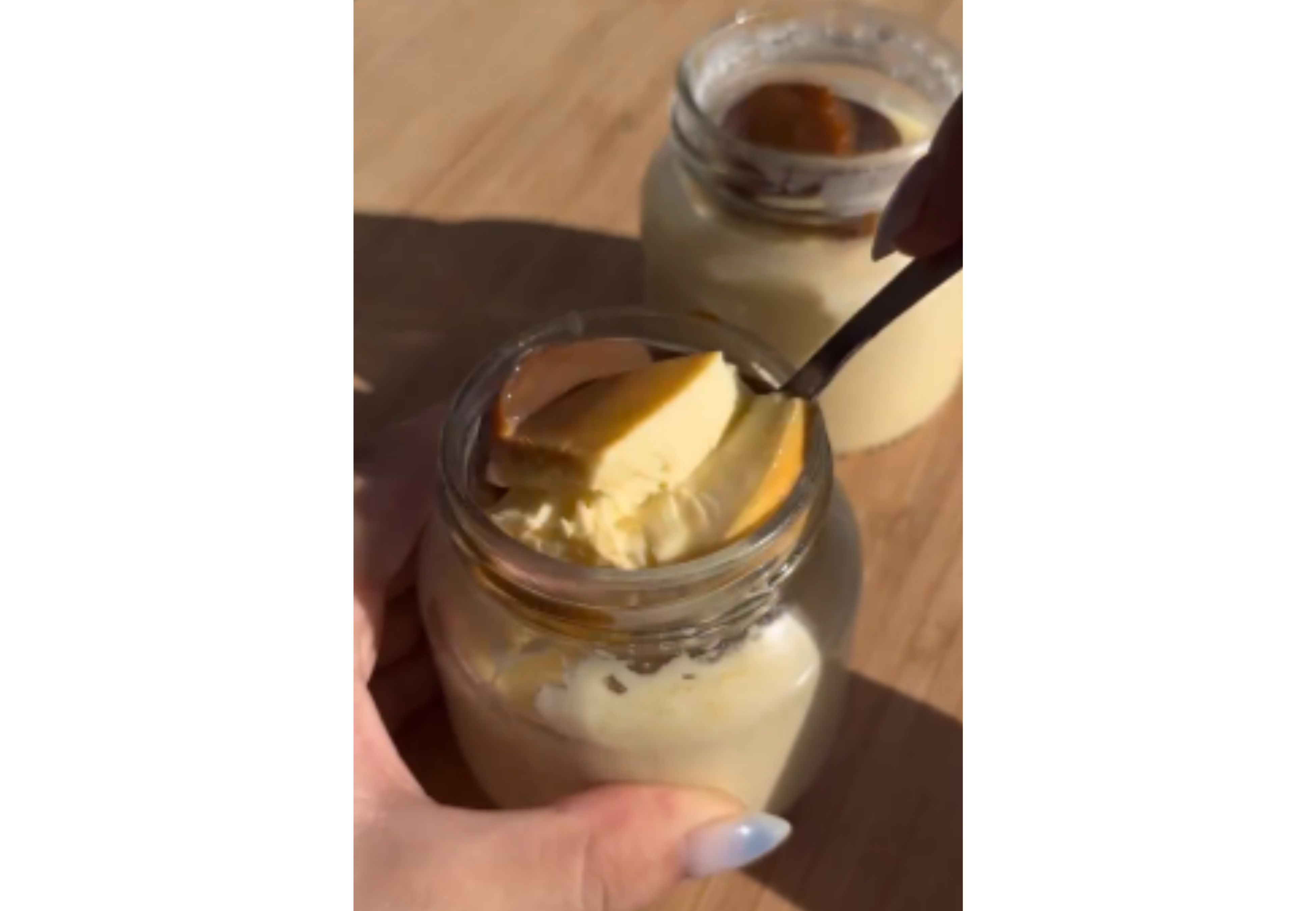 Este flan queda como de pastelería profesional.