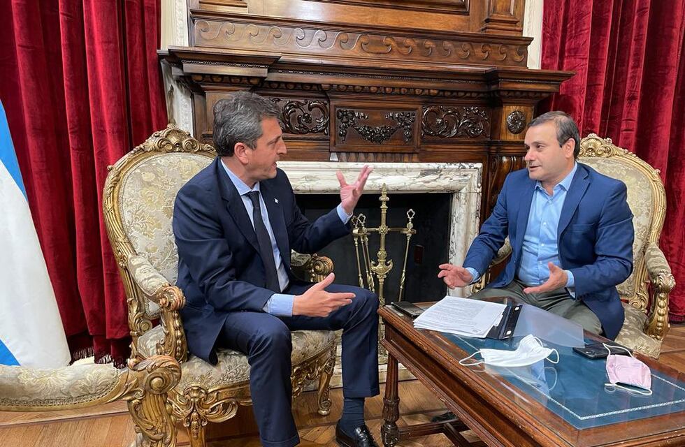 Herrera Ahuad mantuvo un encuentro con Sergio Massa y le volvió a insistir con los pedidos de la provincia