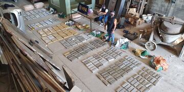 Operativo antidrogas en Córdoba. (PFA)