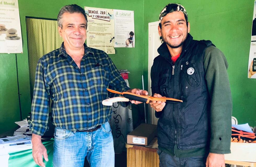 El INYM entregó herramientas a tareferos de Montecarlo y San José