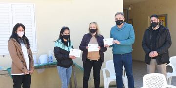 Entrega de primeros Boletos Gratuitos Rurales