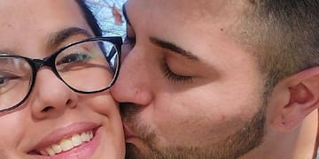 Gustavo Olguín Ormeño y Milagros Iglesias, acusados del crimen de su beba de dos meses en Las Heras (Facebook)