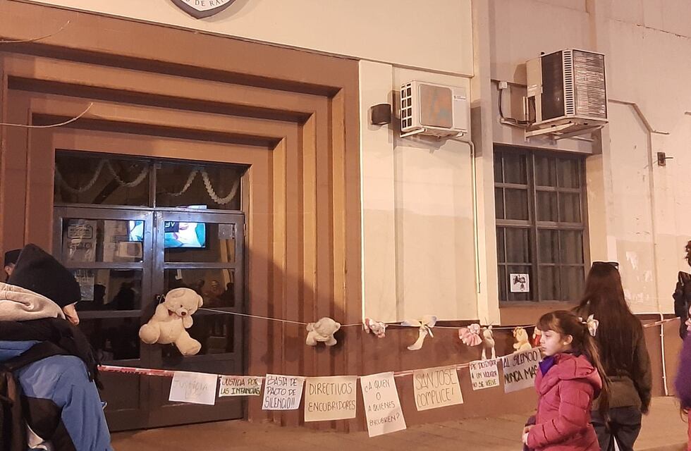 Caso de abuso sexual en el Colegio San José: a un año, la concentración tuvo escasa convocatoria