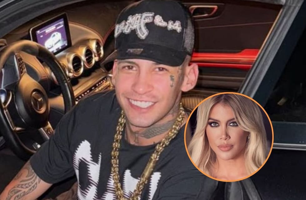 Se filtró una foto de L-Gante con otra mujer en Ibiza en medio de la reconciliación con Wanda Nara