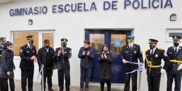 Se inauguró el Gimnasio de la Escuela de Policía Provincial