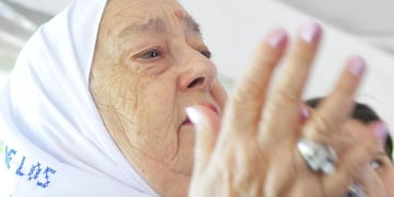 Hebe de Bonafini (Ramiro Pereyra / La Voz).