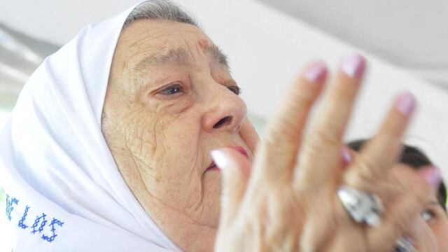 Hebe de Bonafini (Ramiro Pereyra / La Voz).