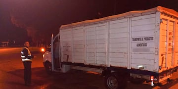 Controles de tránsito en los accesos a Copetonas y Reta