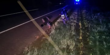 Siniestro fatal en San Martín: un motociclista de 21 años falleció.