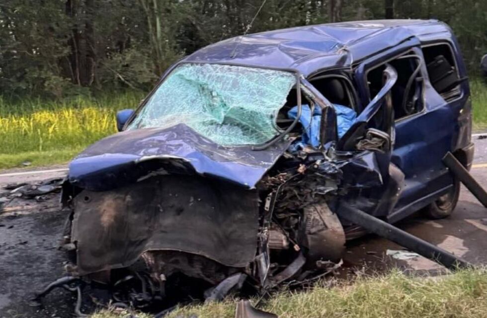 Tragedia en Córdoba: dos personas murieron producto de un choque frontal