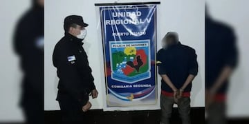 Puerto Iguazú: policía detuvo a un hombre acusado de intentar robar en su vivienda.