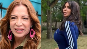 La fogosa interacción de Lizy Tagliani y Wanda Nara en Bake Off Famosos: No me tiene que...”