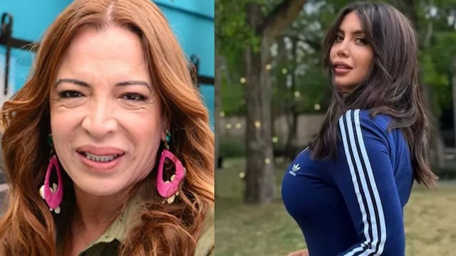 La fogosa interacción de Lizy Tagliani y Wanda Nara en Bake Off Famosos: No me tiene que...”
