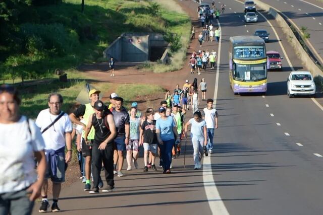 Peregrinación a Loreto: sorpresa y malestar por un arancel de más de $500 mil exigido por Vialidad Nacional.