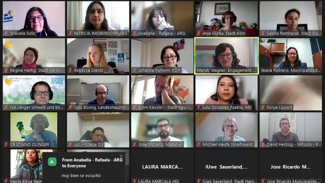 Rafaela participó en workshop Internacional sobre educación medioambiental organizado por Engagement Global