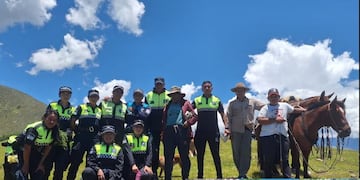 Luego de horas de búsqueda, Gerardo Álvarez fue localizado por equipos especializados en terrenos de difícil acceso y se encuentra fuera de peligro.