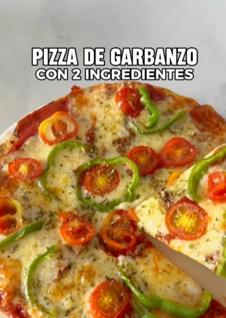 Cómo preparar pizza casera con dos ingredientes