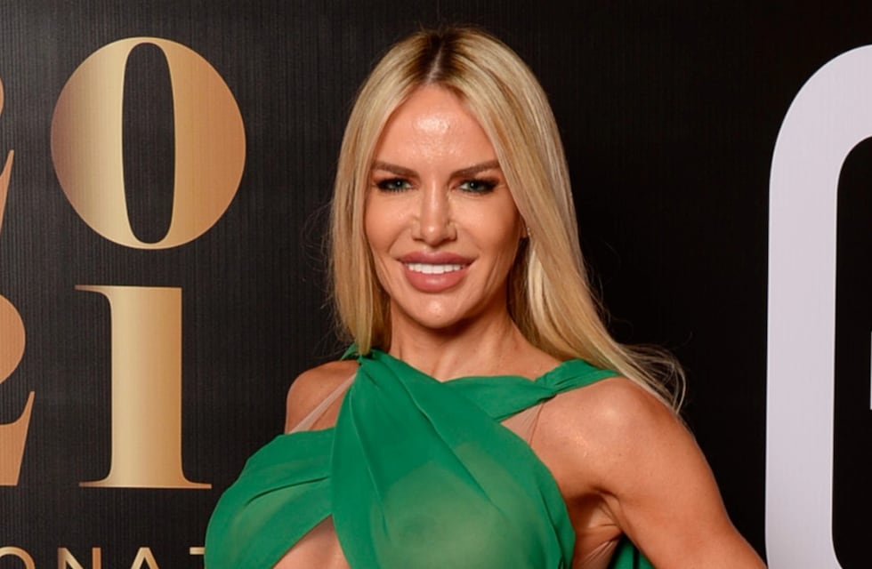 Con un vestido al cuerpo para el infarto, Luciana Salazar demostró porqué es toda una estrella