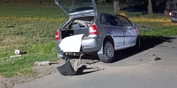 El siniestro vial ocurrió en el kilómetro 252 de la Ruta Nacional 158, localidad de Carnerillo.