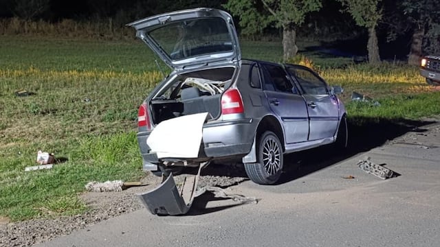 El siniestro vial ocurrió en el kilómetro 252 de la Ruta Nacional 158, localidad de Carnerillo.