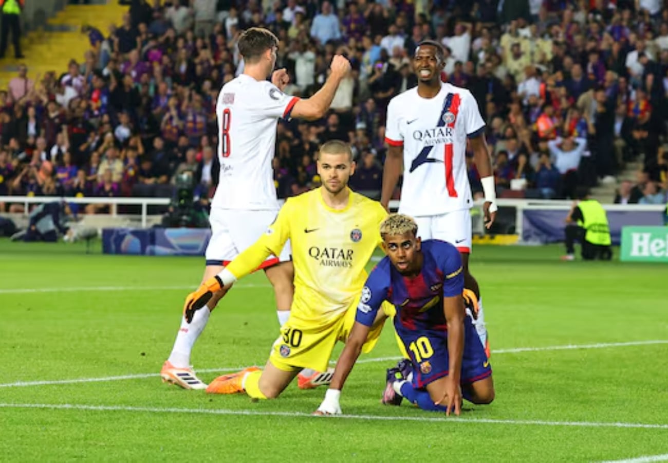 PSG derrotó 2-1 a Barcelona por la Champions League