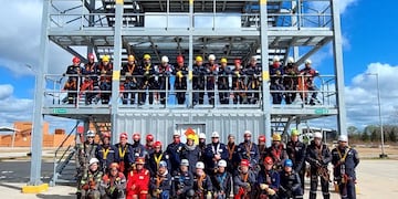 Bomberos de Tres Arroyos se capacitaron en Tapalqué