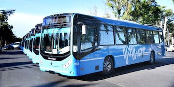 Comenzó el paro de colectivos en Rosario.