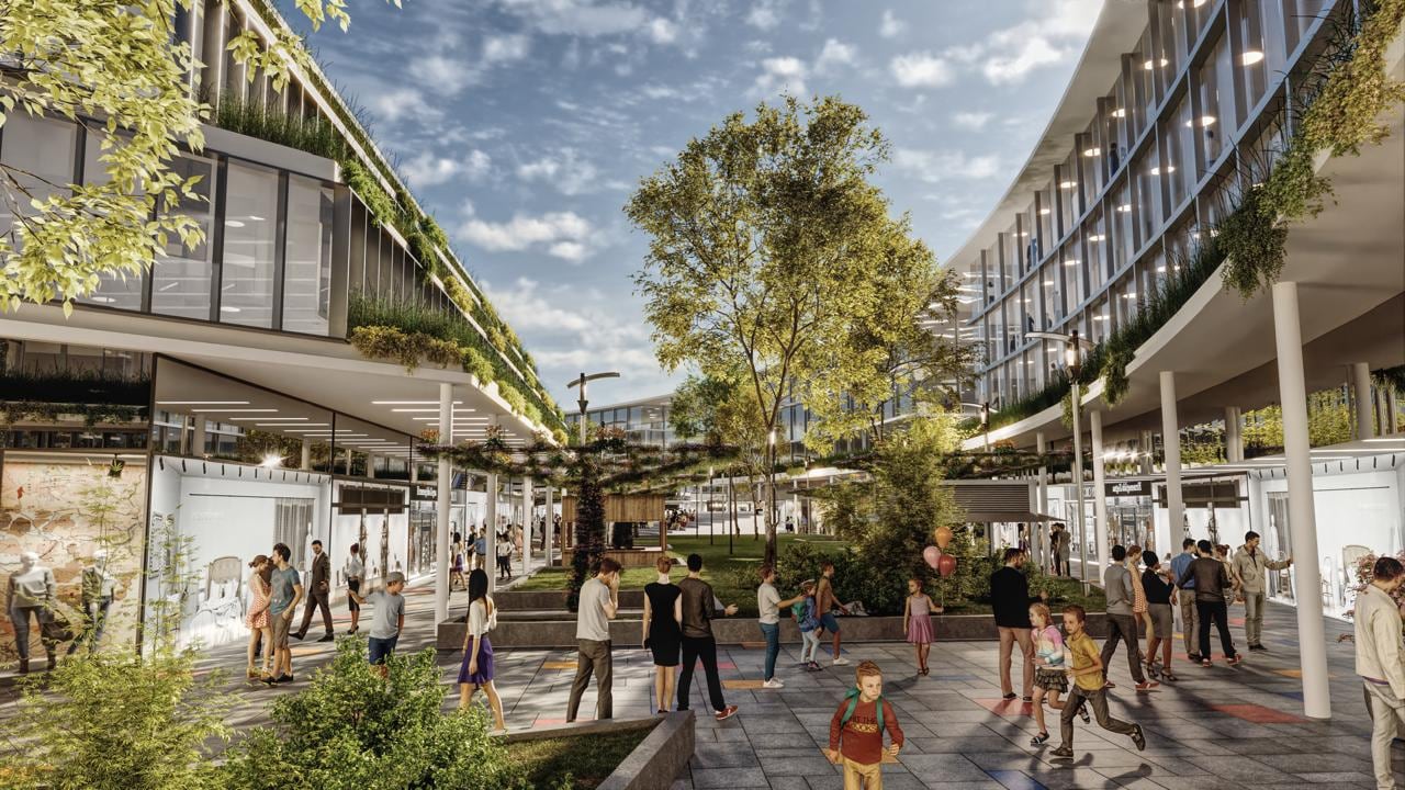 Nuevo centro comercial.