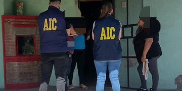 Operativo en el barrio Barranquitas de la AIC
