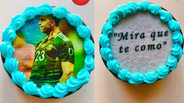 Los originales alfajores que el panadero maipucino Cristian Di Betta elaboró con la cara del "Dibu" Martínez y la frase que dijo en la semifinal contra Colombia recorrieron el país.