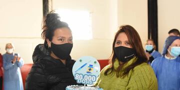 Colocaron la dosis número 80.000 en Rafaela