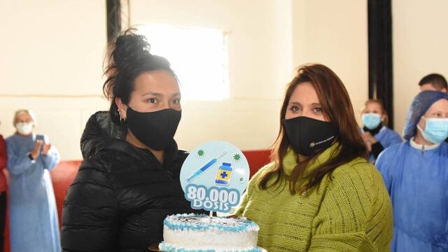 Colocaron la dosis número 80.000 en Rafaela