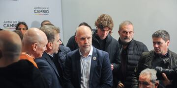 La interna de Juntos por el Cambio sigue creciendo a poco de las PASO. 
Foto Federico Lopez Claro