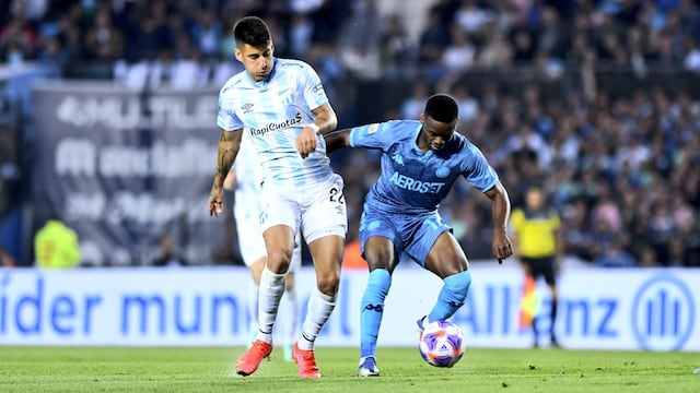 Racing le está ganando a Atlético Tucumán y sueña con la Liga Profesional.