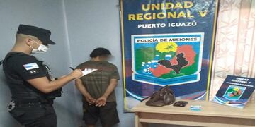 Hombre detenido acusado de robar en una vivienda en Comandante Andresito.