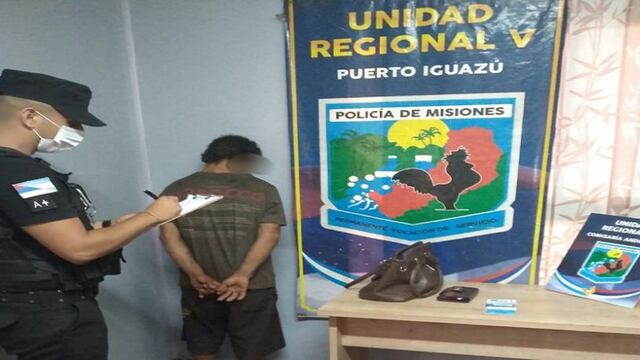 Hombre detenido acusado de robar en una vivienda en Comandante Andresito.
