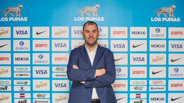 Michael Cheika fue presentado como nuevo entrenador de Los Pumas.