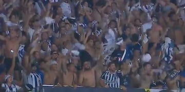 Los hinchas de la "T" enamoraron al Maracaná (La Voz).