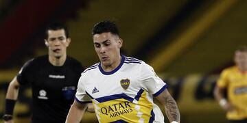 El cordobés Cristian Pavón tiene contrato en Boca hasta el 2022. (@BocaJrsOficial)