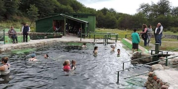 Tolhuin recupera las Termas del Río Valdez