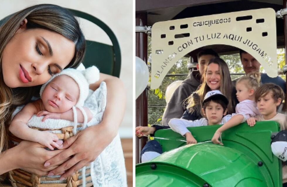 El tierno gesto de Barby Franco y su hija Sarah en el homenaje de Pampita para Blanca